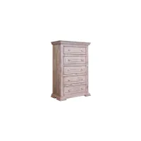 Terra Bedroom Chest in Vintage White by International Furniture Direct