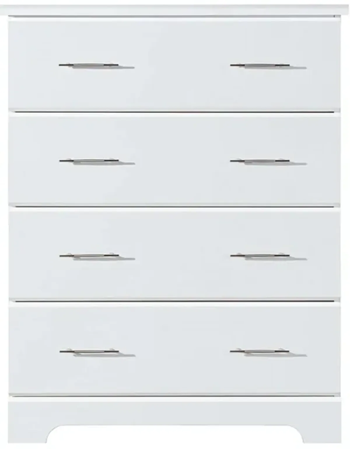 Brooks 4 Drawer Chest in White by Bellanest