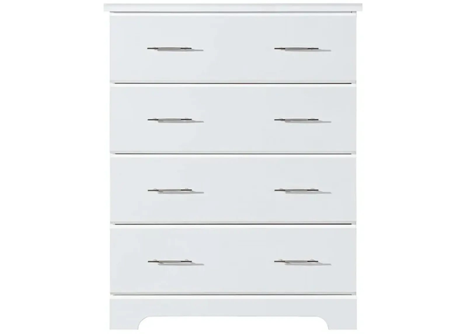 Brooks 4 Drawer Chest in White by Bellanest