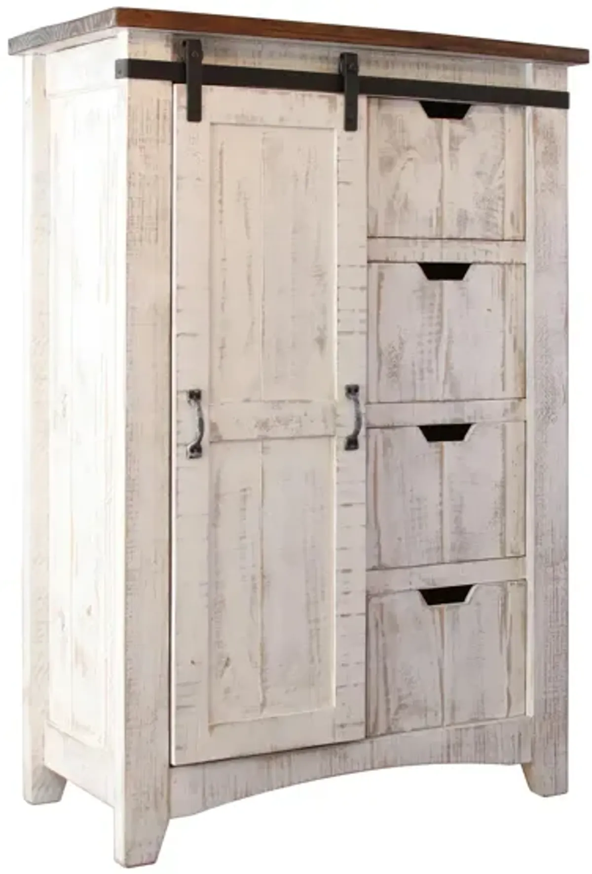 Pueblo Bedroom Chest in White by International Furniture Direct