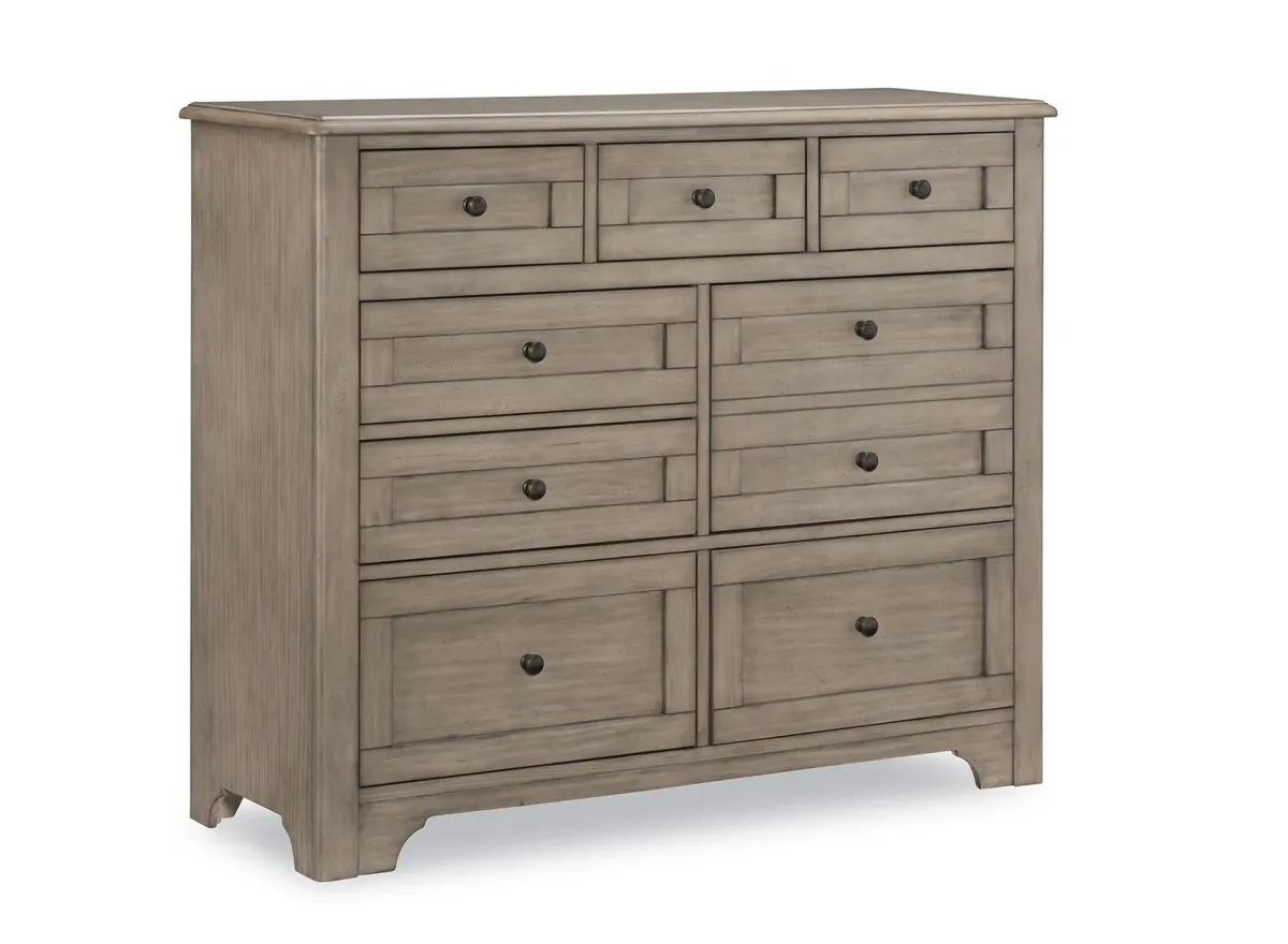 Farm House Tall Dresser in Old Crate Brown by Legacy Classic Furniture