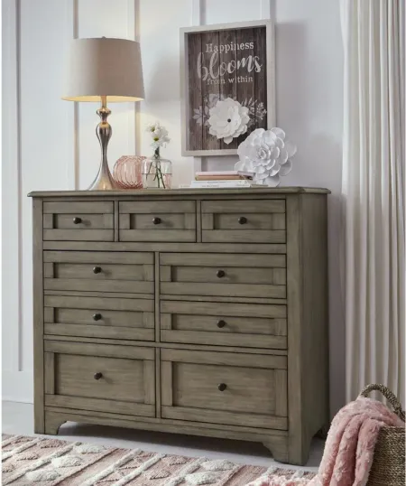 Farm House Tall Dresser in Old Crate Brown by Legacy Classic Furniture