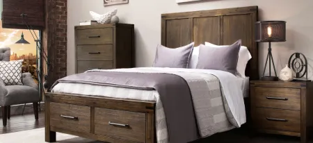 Gannon Bedroom Chest in brown by Hillsdale Furniture