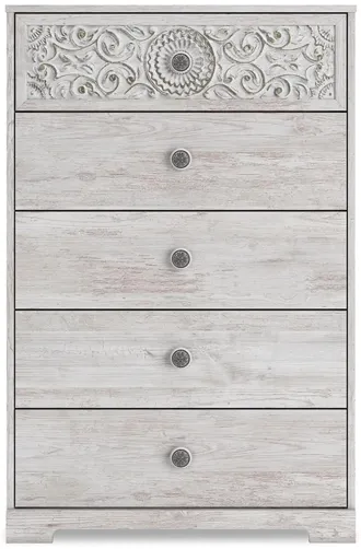 Paxberry Chest in Whitewash by Ashley Express