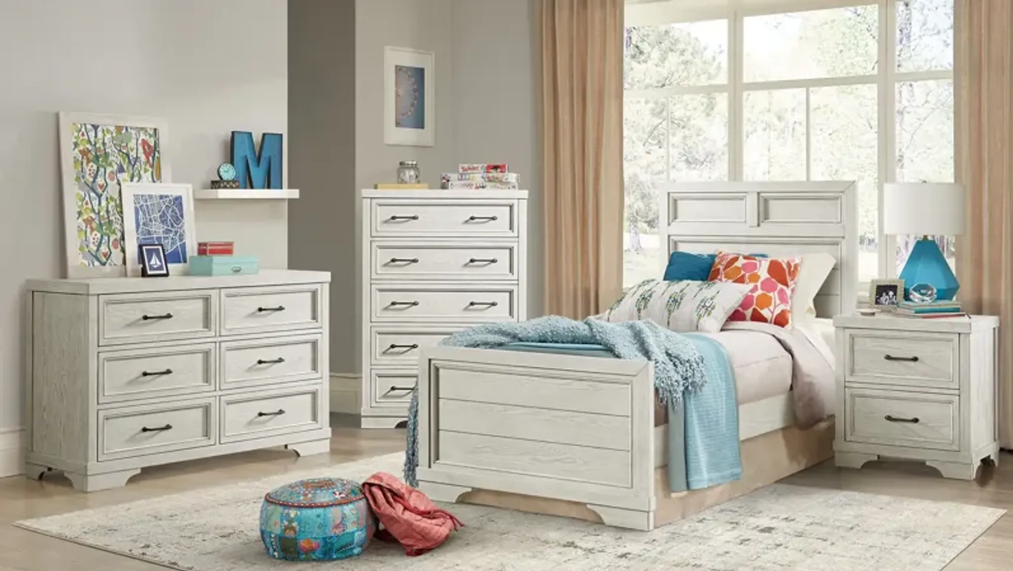 Carter Chest In White Dove By Westwood Design Raymour And Flanigan ...