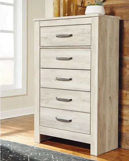 Bellaby Chest in Whitewash by Ashley Furniture