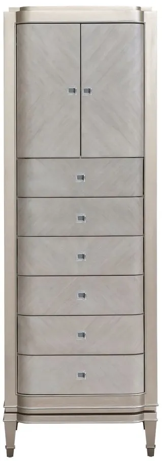 Zoey Jewelry Chest in Silver by Bellanest.