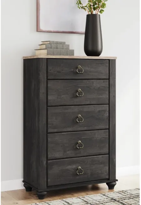 Nanforth Chest in Two-tone by Ashley Furniture