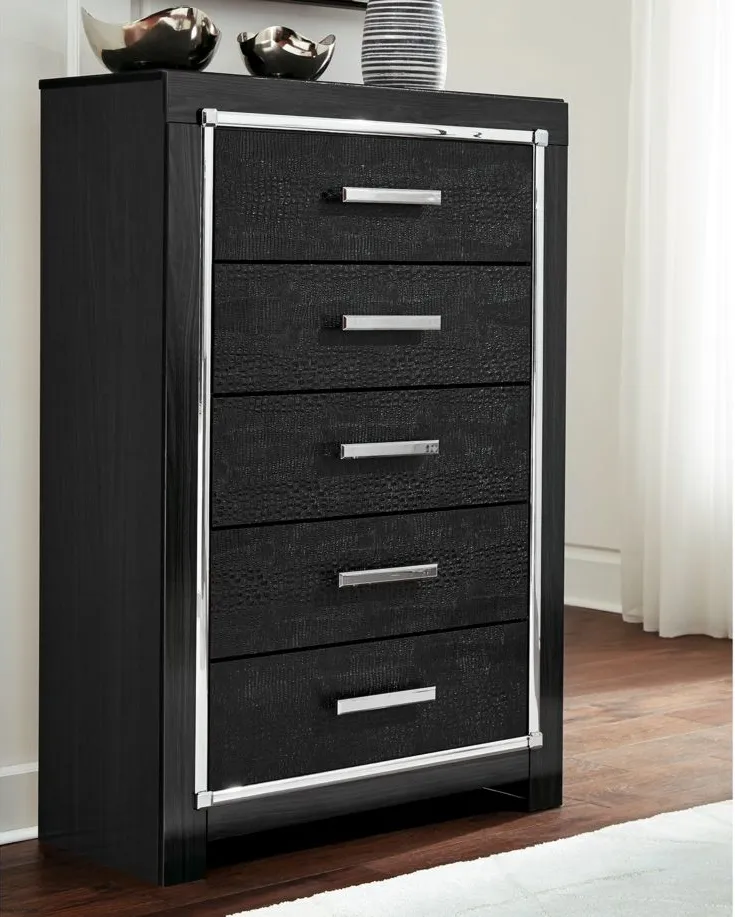 Kaydell Chest in Black by Ashley Furniture