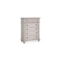Sedona Chest in Cobblestone White by American Woodcrafters