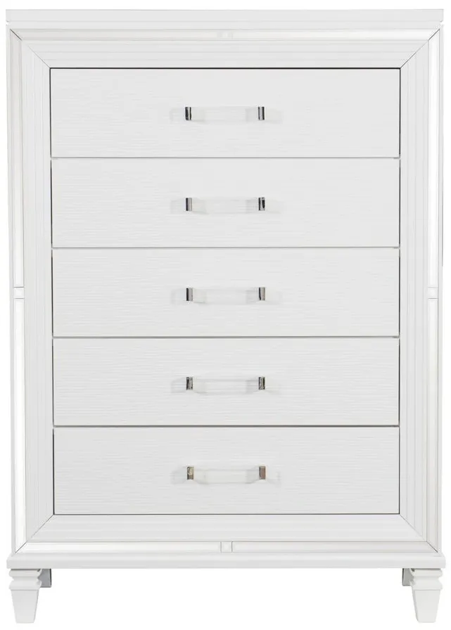 Selena Bedroom Chest in White by Bellanest