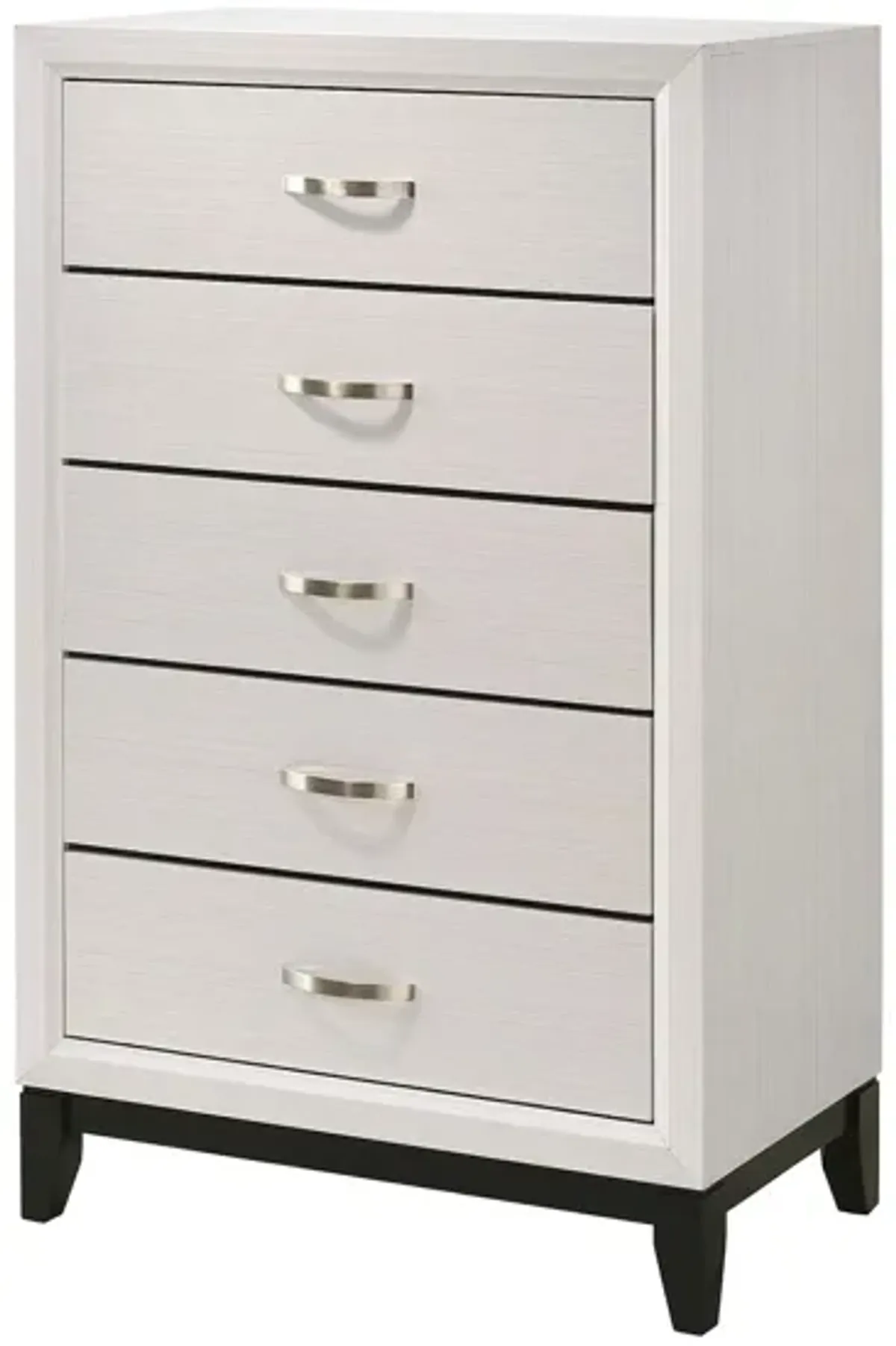 Akerson Bedroom Chest in White by Crown Mark