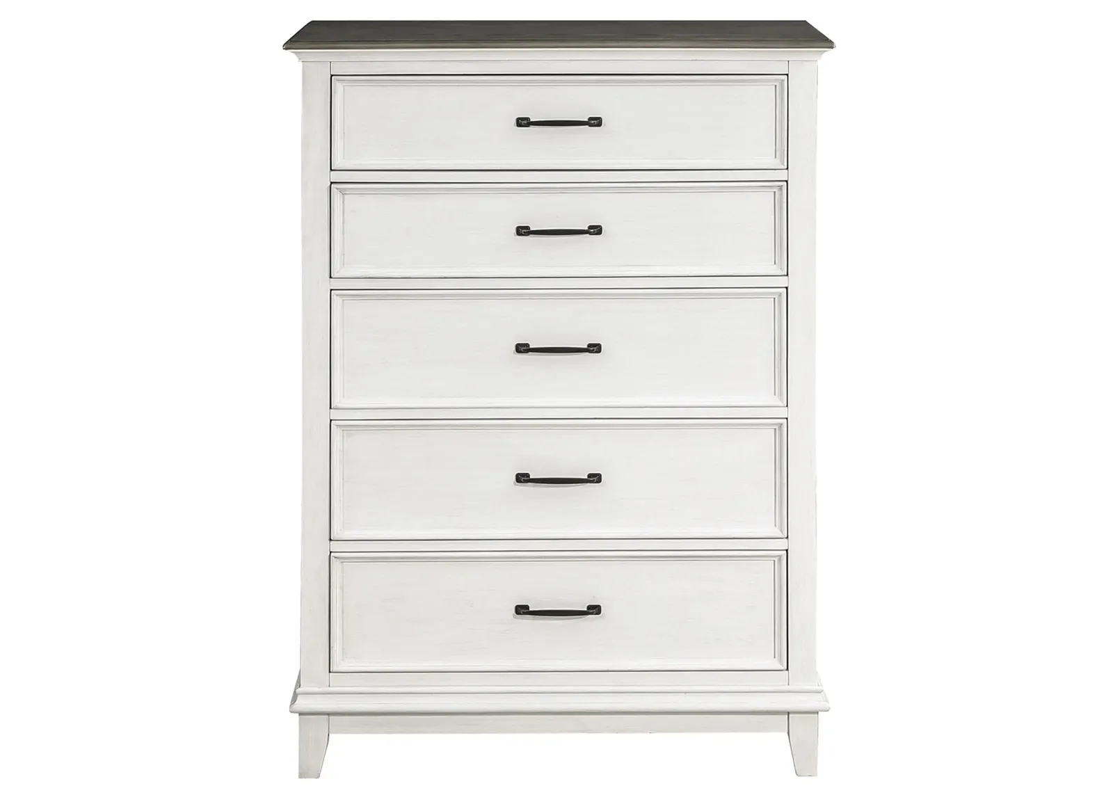 Niles Chest in 2-Tone (Antique White and Dark Brown) by Homelegance