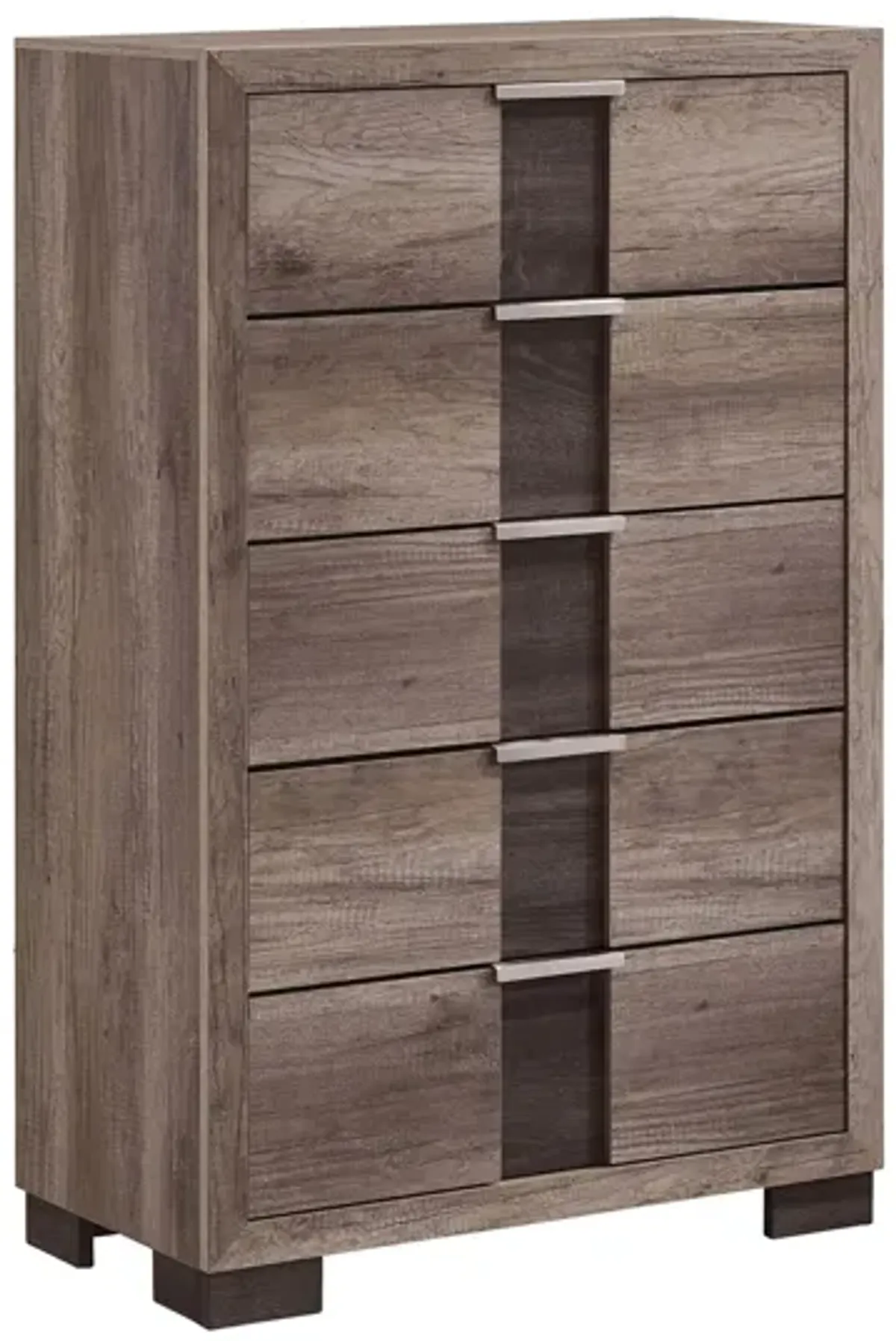 Rangley Chest in Paper - Gray / Brown 2-Tone by Crown Mark