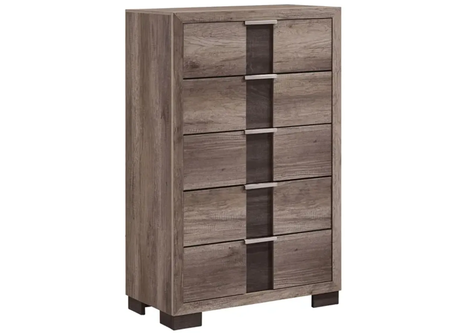 Rangley Chest in Paper - Gray / Brown 2-Tone by Crown Mark