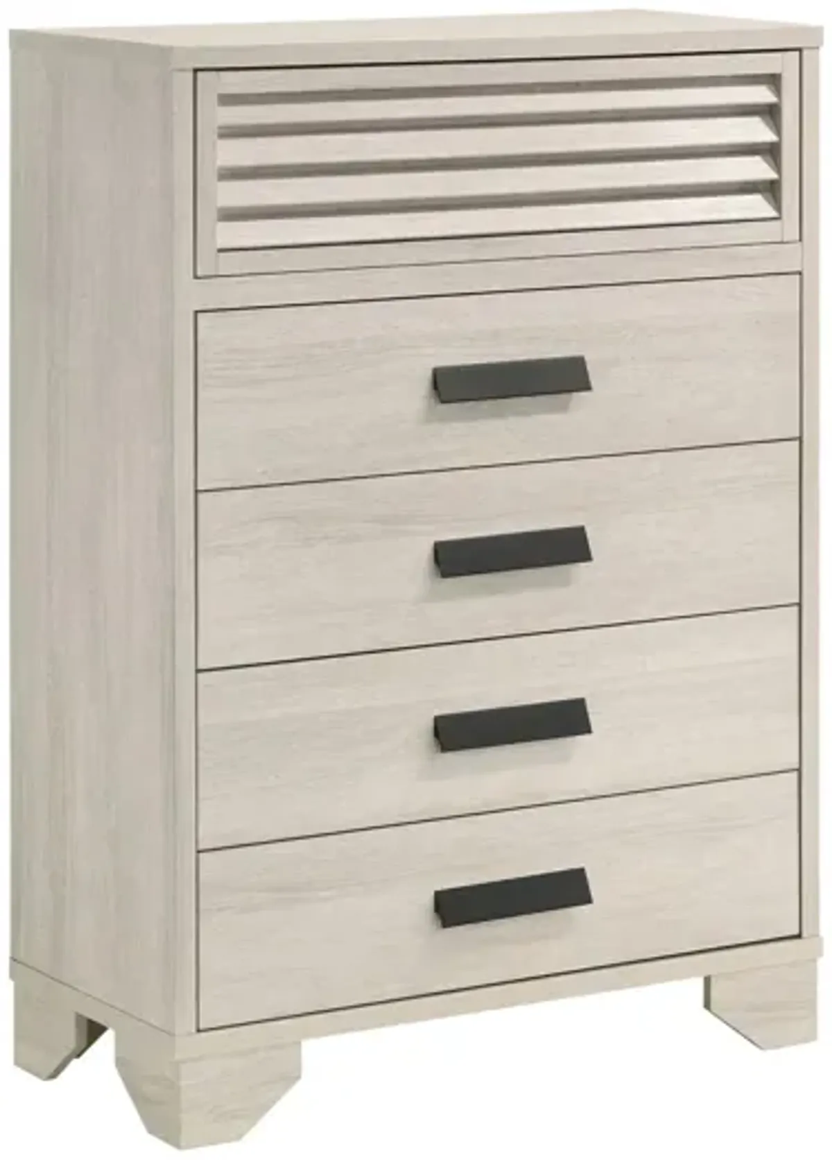 Sarter Chest in White by Crown Mark