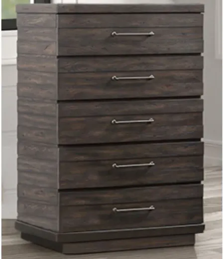 Edison Chest in Brown by Bernards Furniture Group