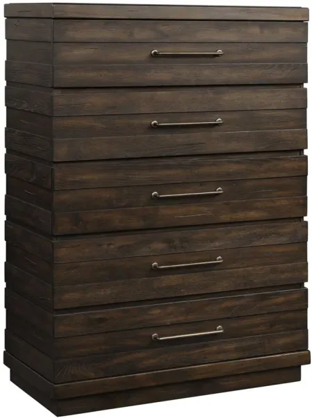 Edison Chest in Brown by Bernards Furniture Group