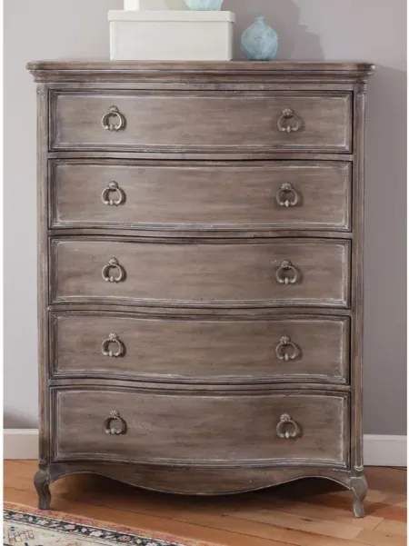 Genoa Chest in Antique Grey by American Woodcrafters