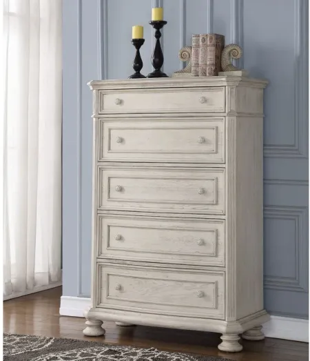 Barton Creek Bedroom Chest in White by Avalon Furniture