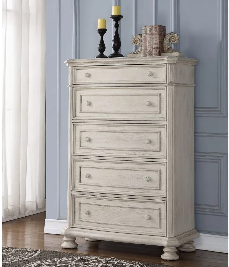 Barton Creek Bedroom Chest in White by Avalon Furniture