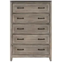Beddington Chest in 2-Tone Finish (Gray and Oak) by Homelegance