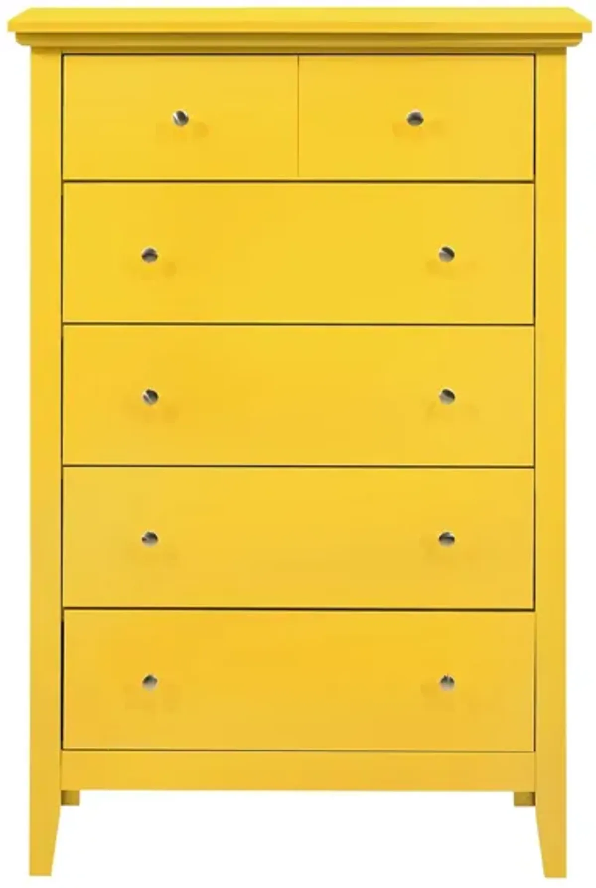 Hammond Bedroom Chest in Yellow by Glory Furniture