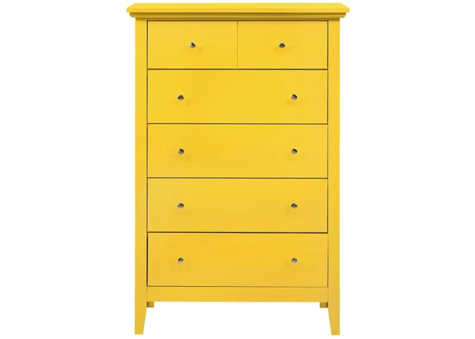 Hammond Bedroom Chest in Yellow by Glory Furniture