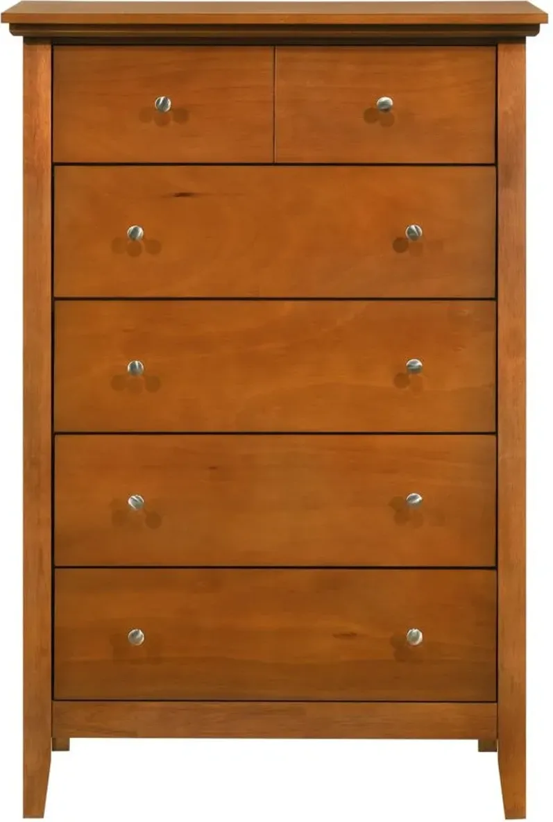 Hammond Bedroom Chest in Oak by Glory Furniture