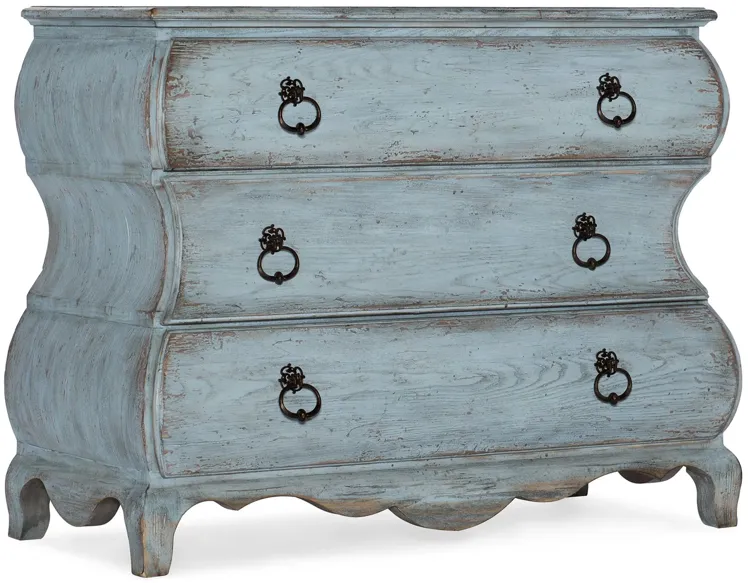 Beaumont Bachelors Chest in Blue by Hooker Furniture