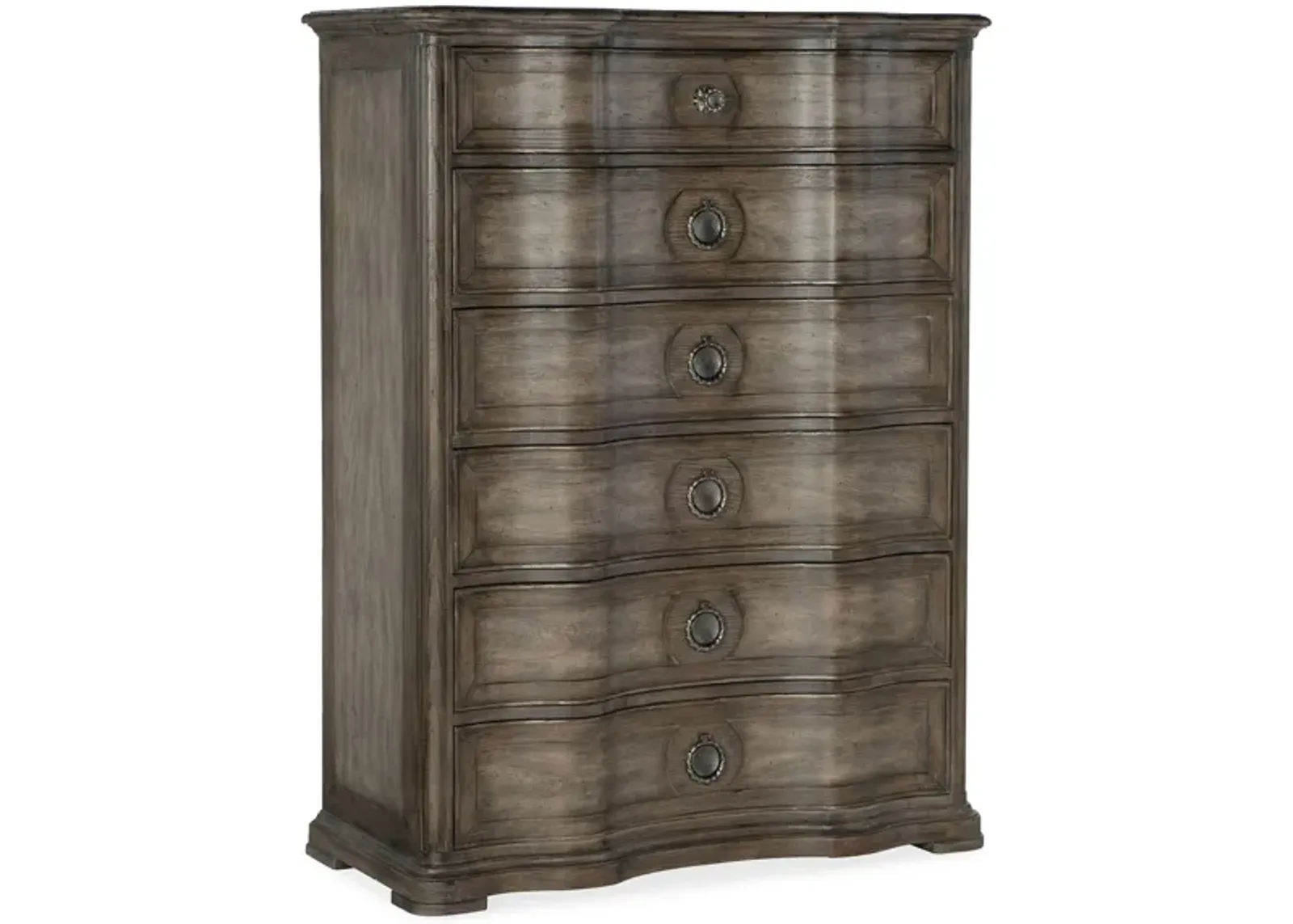 Woodlands Six-Drawer Chest in Brown by Hooker Furniture