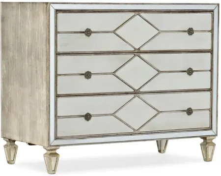 Sanctuary Queen of Diamonds Bachelorette Chest in Beige by Hooker Furniture