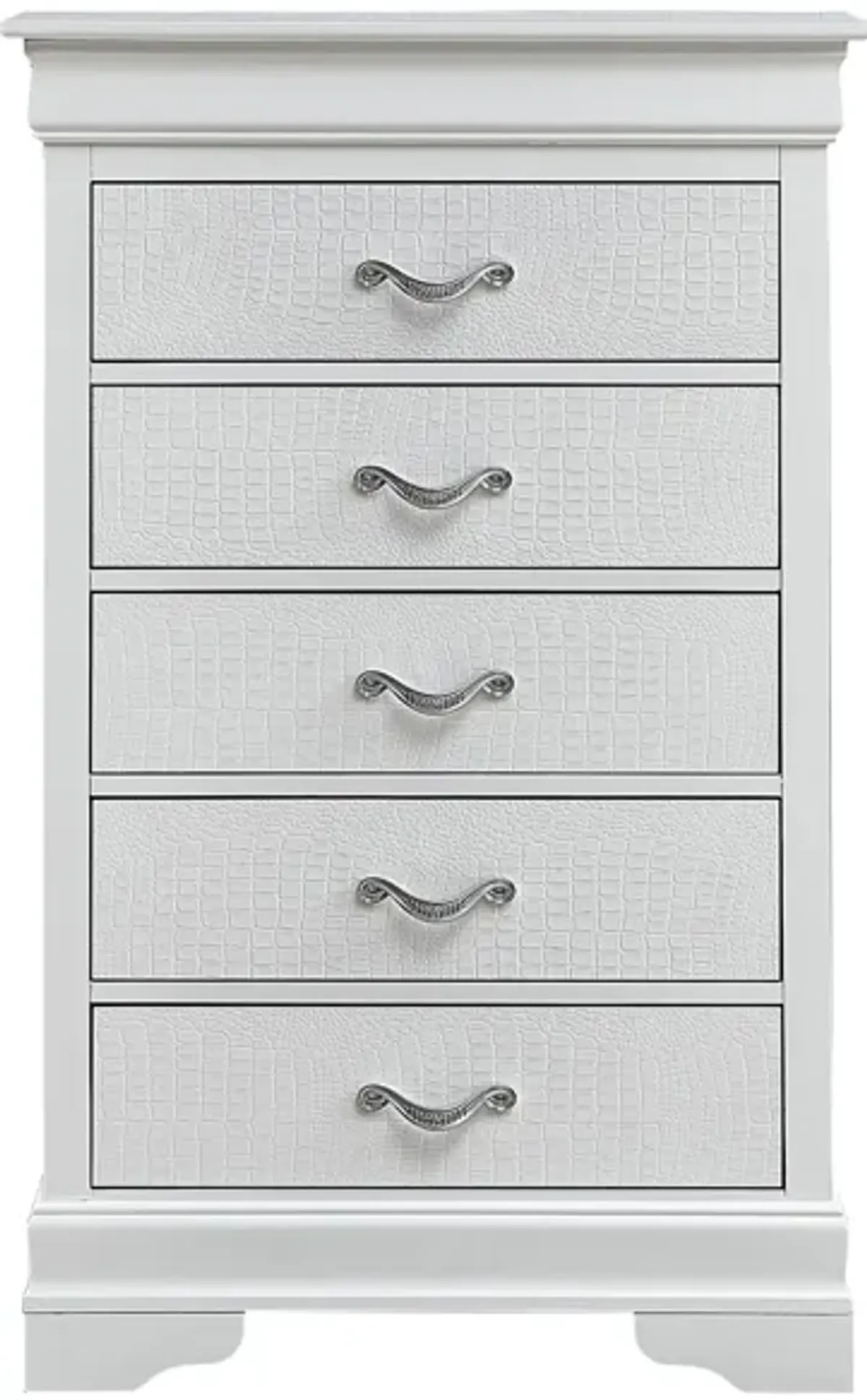 Lorana Chest in Silver Champagne by Glory Furniture