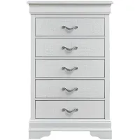 Lorana Chest in Silver Champagne by Glory Furniture