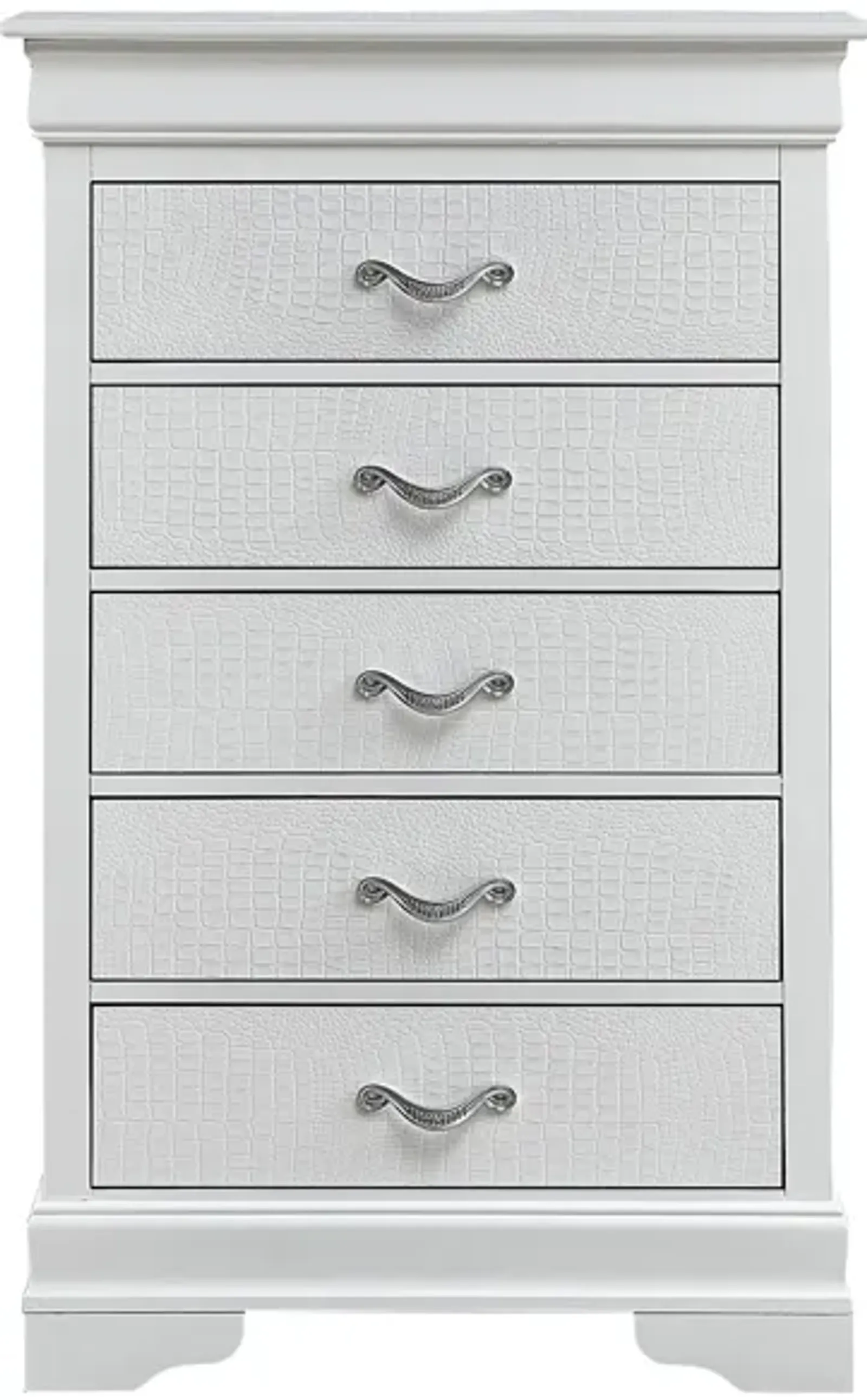 Lorana Chest in Silver Champagne by Glory Furniture