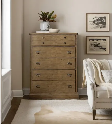 Montebello Five-Drawer Chest in Brown by Hooker Furniture