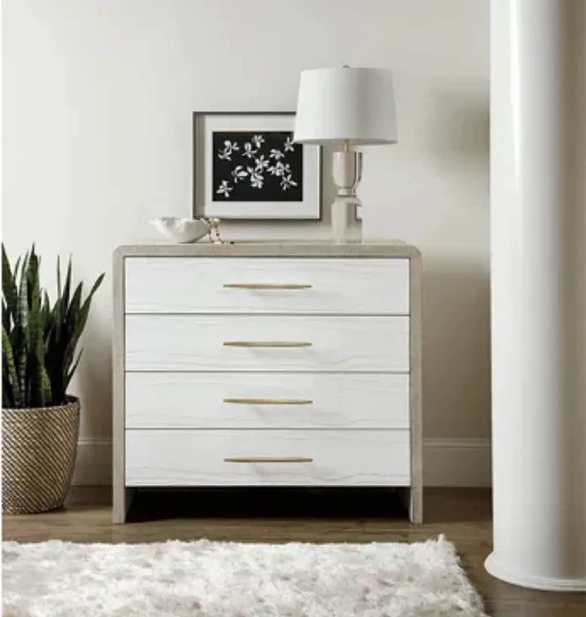 Cascade Four-Drawer Bachelor Chest