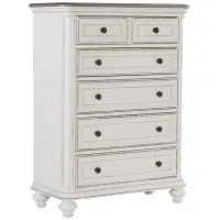 Urbanite Bedroom Chest in Antique white and Brown-gray by Homelegance