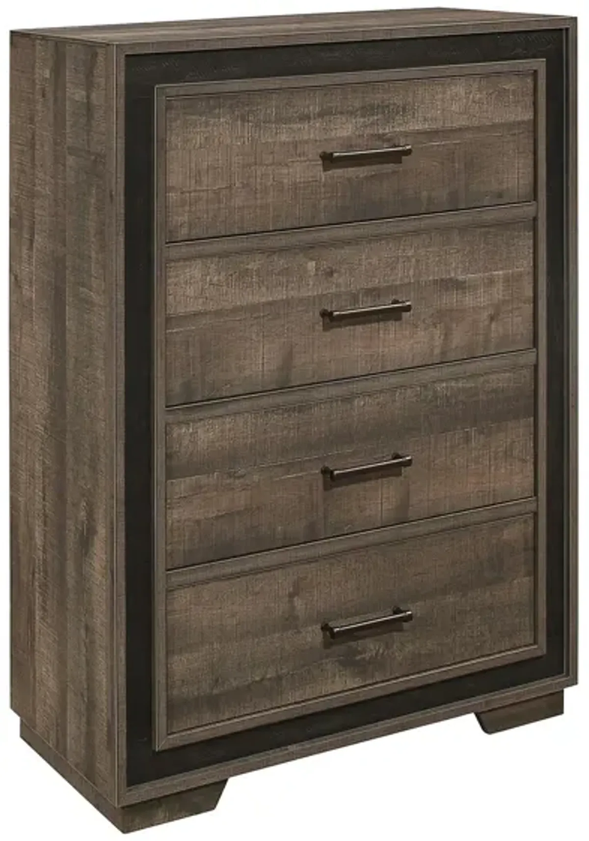 Kerren Chest in Rustic Mahogany and Dark Ebony by Homelegance