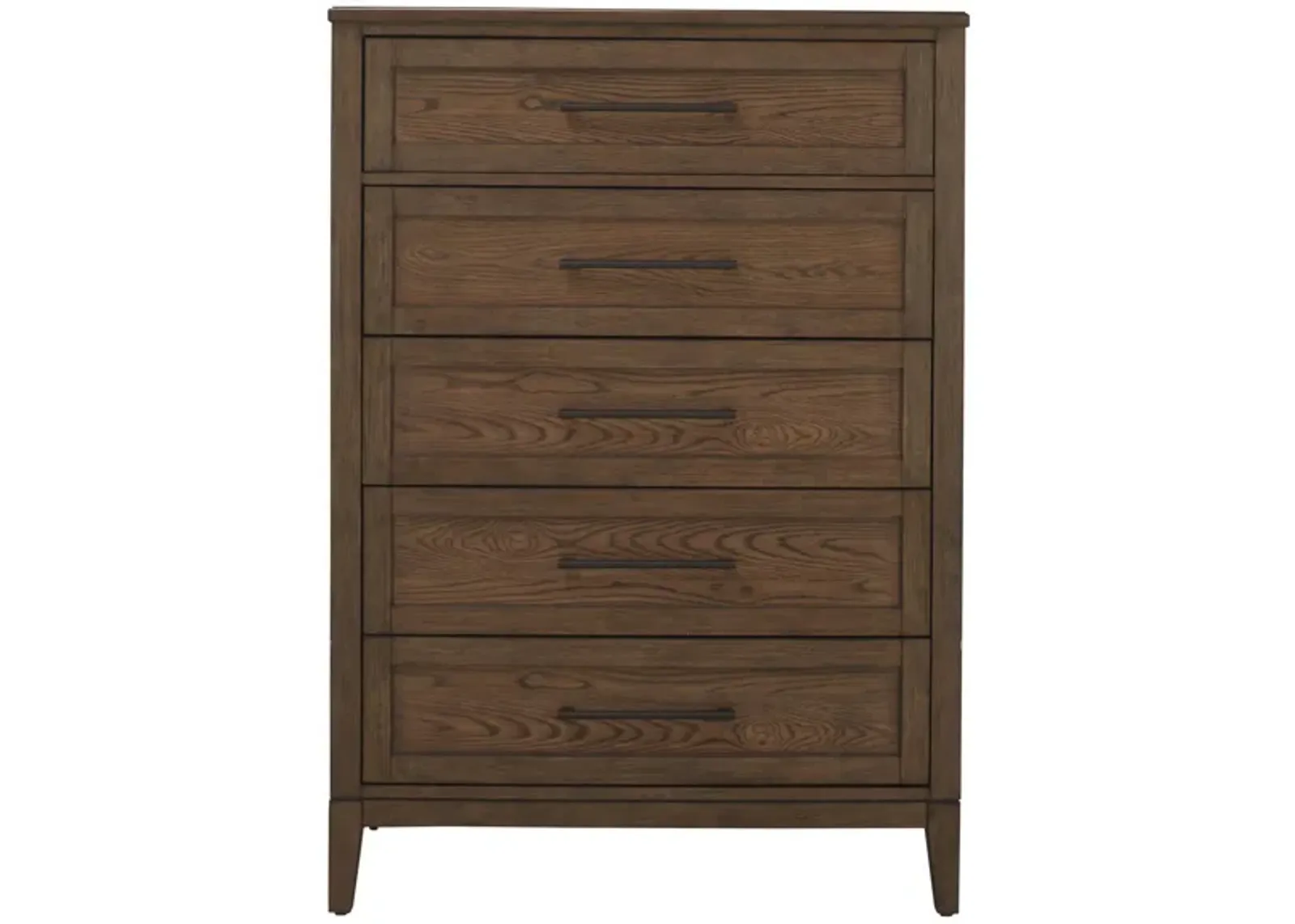 Oak Park Chest in Weathered Chestnut by Intercon