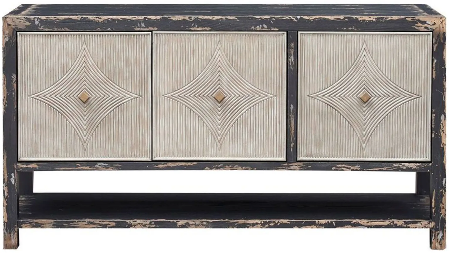 Wonder Chest in Distressed Black by Coast To Coast Imports