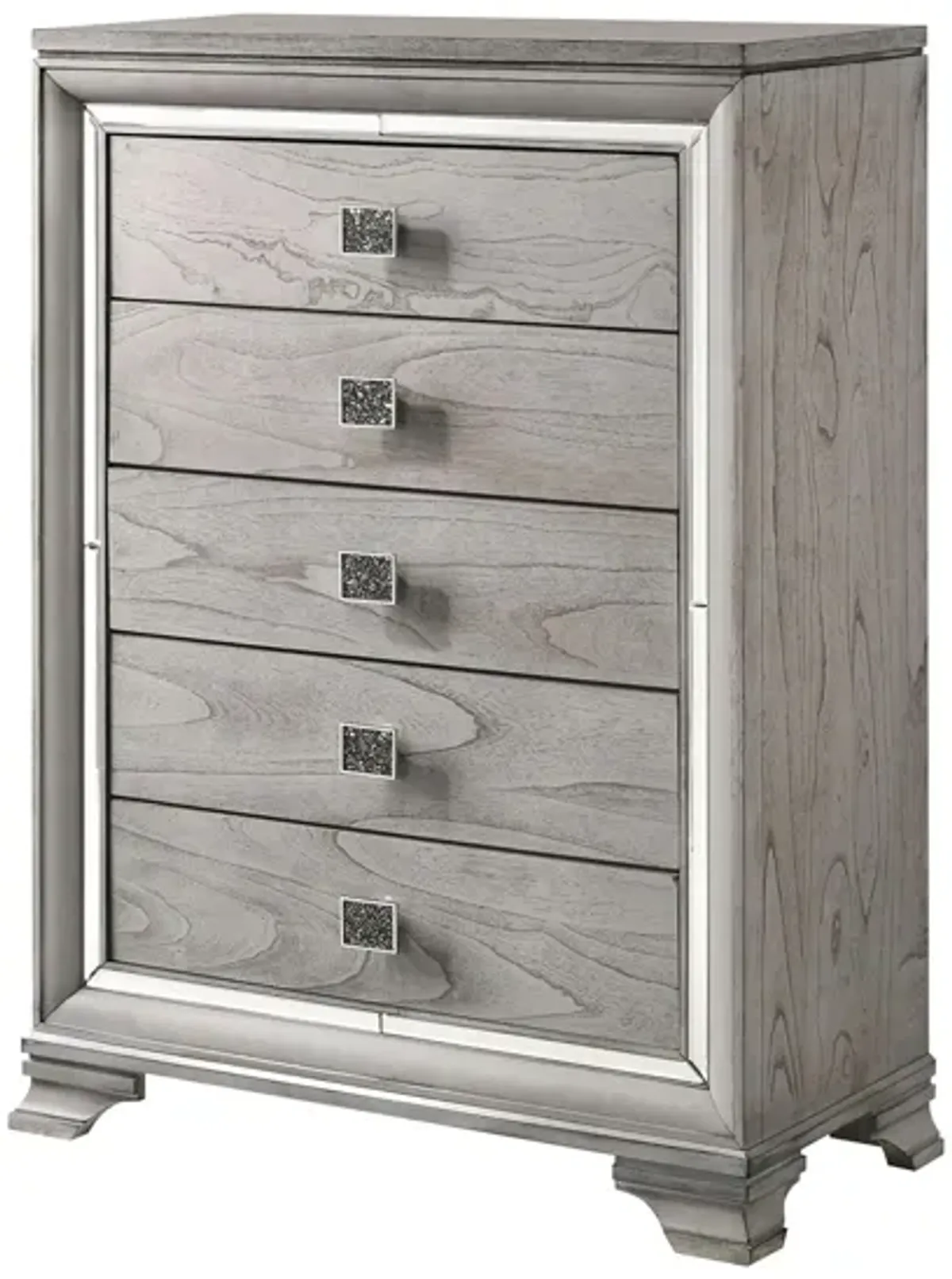 Vail Bedroom Chest in Light Gray by Crown Mark