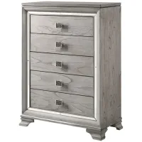 Vail Bedroom Chest in Light Gray by Crown Mark
