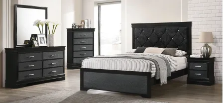 Amalia Bedroom Chest in Black by Crown Mark