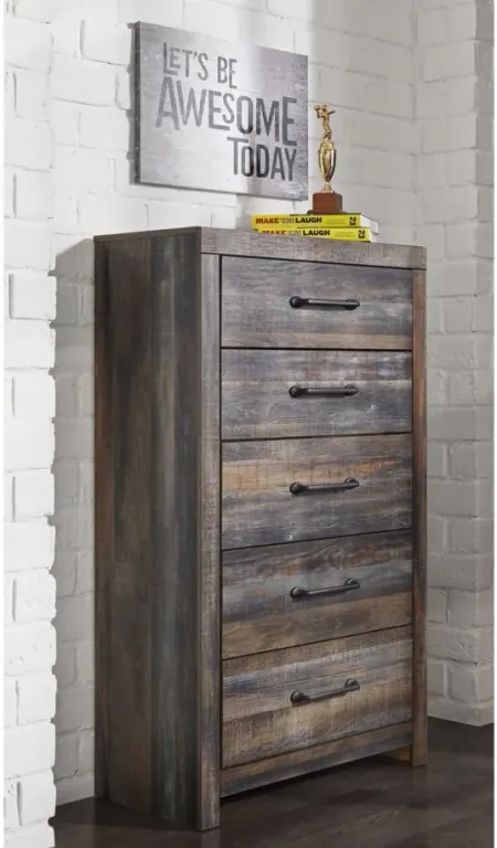 Luna Bedroom Chest in Rustic Brown by Ashley Furniture
