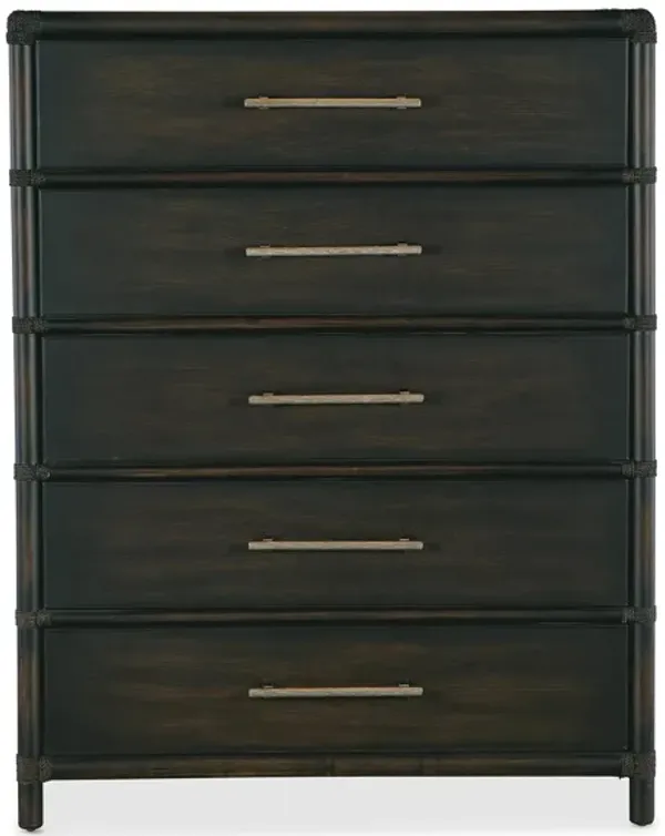 Retreat Pole Rattan Chest