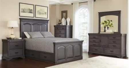 Larchmont Bedroom Chest in Brushed Antique Gray by Avalon Furniture