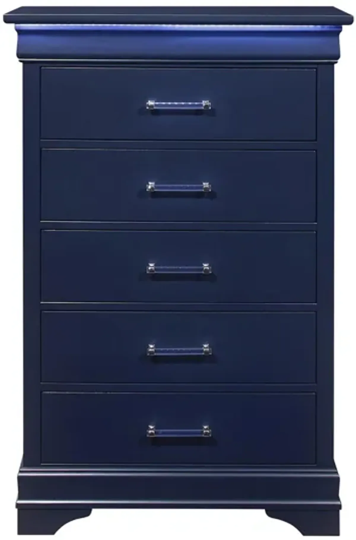 Charlie Chest in Blue by Global Furniture Furniture USA