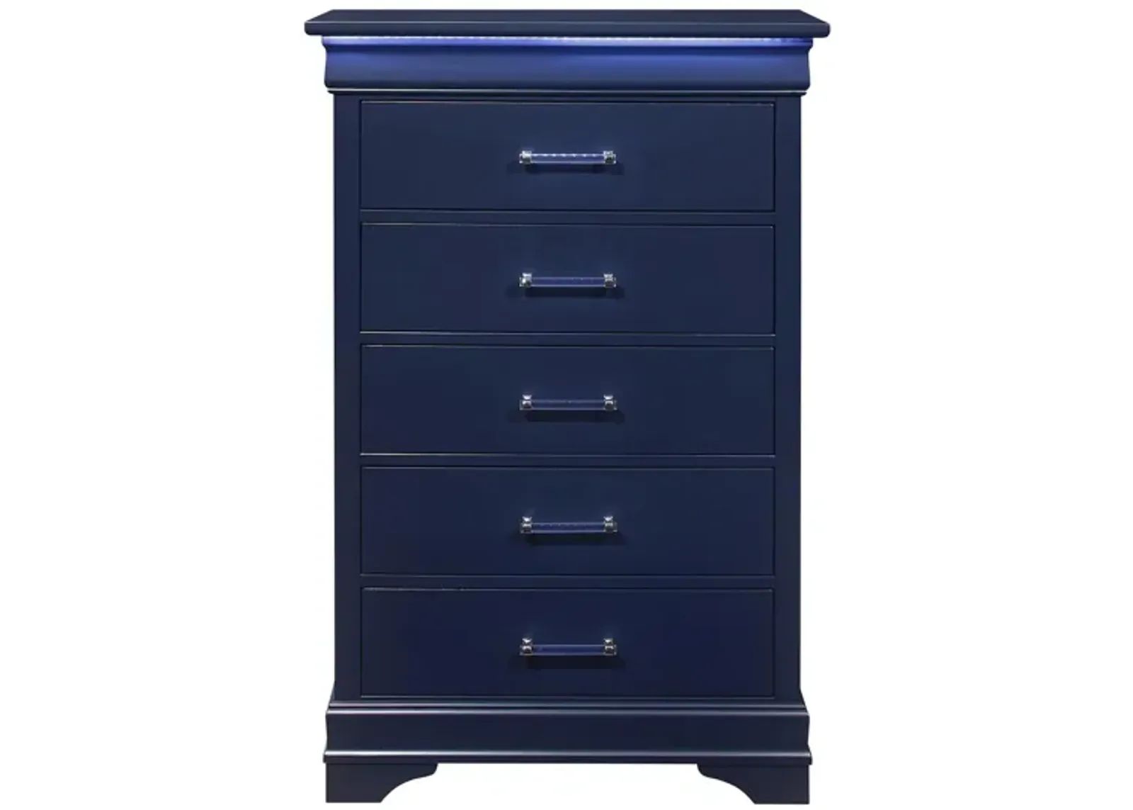 Charlie Chest in Blue by Global Furniture Furniture USA