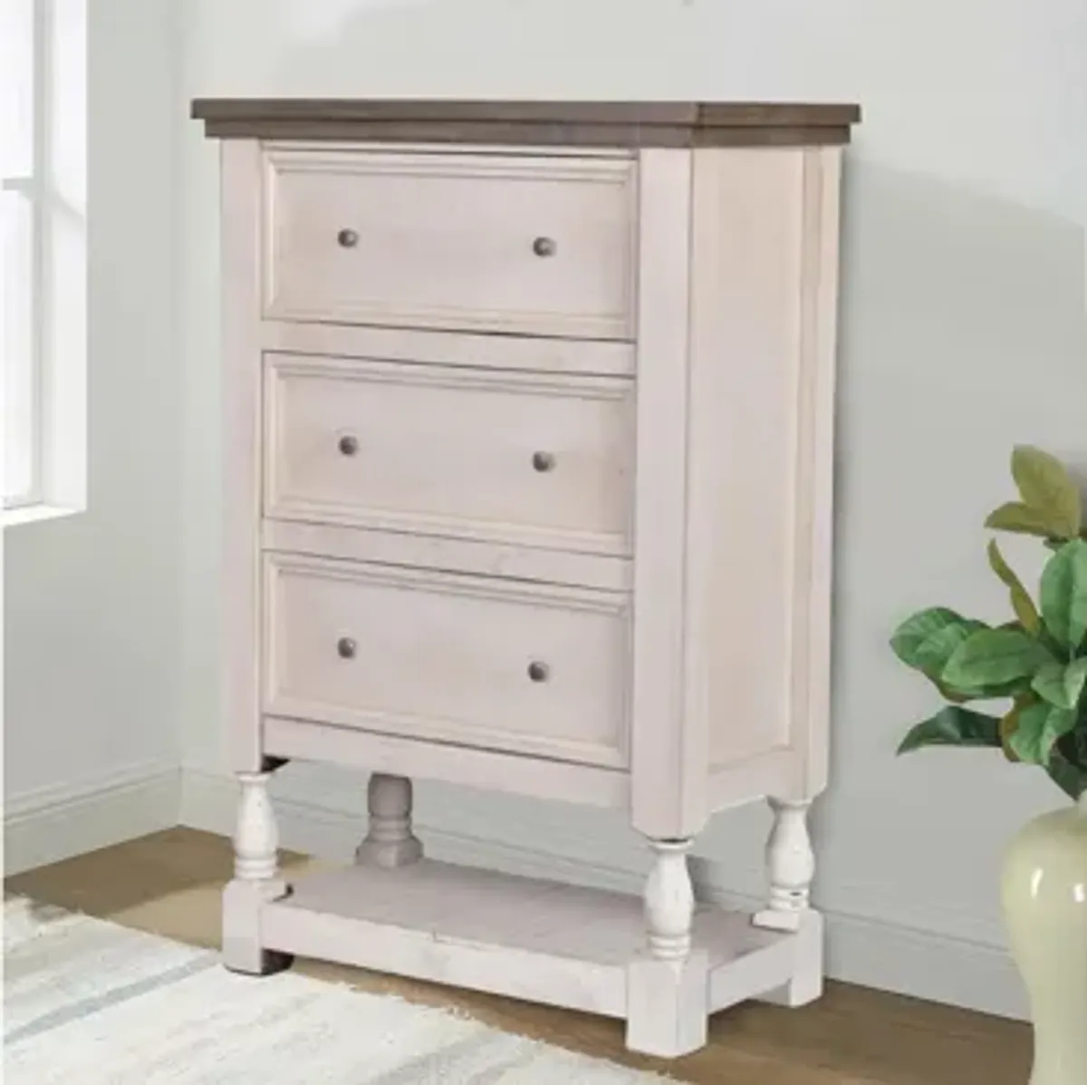 Sunset Trading Rustic French Bedroom Chest